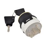 GENUINE OEM 50988 Ignition Switch With 9 Terminal For JCB Forklift TLT35 TLT30