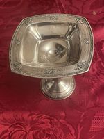 Sterling Silver Saart Bros USA Pedestal Bon Bon/Candy Dish 5” High 129 Grams