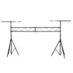 BeamZ Lighting Truss Bridge Stand Dual T Bar for DJ and Party Lights