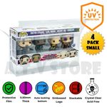ATV Protector / Case for 4 Pack Small Funko Pops UV 0.5MM Thickness