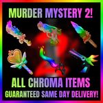 💸🔥All Chroma Items🔥💸 - MURDER MYSTERY 2 MM2 CHEAP!⚡💸