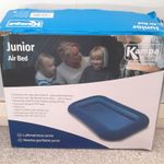 Kampa Junior Air Bed Blue Inflatable Mattress Non-Slip Flocked Top 150x95x20cm