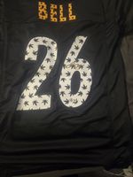 Lev'eon Bell Pittsburgh Steelers Custom Signed Weed Jersry Beckett Coa