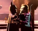 BATMAN: Signed 8x10" (KEATON & NICHOLSON) Original Authentic Autograph w/COA