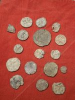 16 X Early British lead tokens