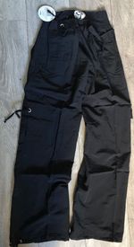 ladies classic Zumba fitness cargo combat pants trousers dance jazz funky BLACK