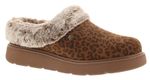 Skechers Womens Mule Slippers Bobs Keepsakes Lite Cozy Blend Slip On leopard UK
