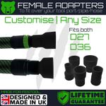 Festool Cleantec D27/D36 to FEMALE Tool Port/Pipe Vacuum/Dust Extraction Adapter