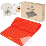 Silicone Baking Pan Dog Biscuits 1cm Ball - Baking Mat Dog Treat with Dough Scraper