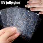 Nail Glue Tabs Adhesive Double-Sided Stickers for False Nails & Gel Manicure 120