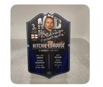 Hand Signed Ritchie Madhouse Edhouse  Ultimate Darts Card