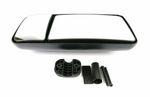 DOUBLE UNIVERSAL MIRROR Tractors Truck Digger Wing Split Fixing Zoom Dual HGV
