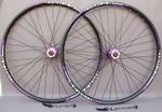 PURPLE 29ER MTB WHEELS MOUNTAIN BIKE DISC BRAKE ONLY WHEEL SET 8/9/10 SPEED,