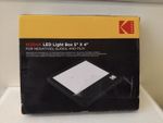 KODAK LED Light Box 5x4in Glare-Free Viewing for Slides, Negatives & Film