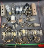 Vintage Tube Valve Amp/Radio Tubes and Parts Transformers Etc
