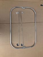 Clawfoot tub Curtain Rod assembly Oval