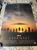 Kit Harrington & Salma Hayek Signed 27x40 Eternals Poster W/Beckett COA!