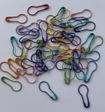 50 Stitch Marker Clips Pins  Random Mixed Colours for Knitting Sewing Crochet