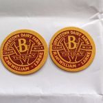 Uppertown Dairy Farm Original Milk Bottle Tops/Caps Tuesday V Rackwilliam, Larne