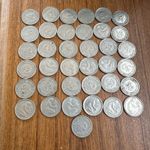 50 Pfennig Coins Issued By The Bank Deutscher Lander Between 1949 And 1950