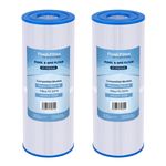 2 x Hot Tub Spa Pool Water Filter Cartridges Compatible Pleatco PRB25IN, UNICEL