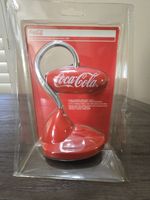 Coca-Cola LED Advertising Desk Lamp Flexible Neck Red/Silver Soda Theme