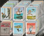 CHIX-FULL SET- FAMOUS LAST WORDS 1970 (X50 CARDS) ALL SCANNED