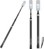 Carbon Fiber Invisible Selfie Stick Extended Pole For Insta360 X5X4 GoPro Camera