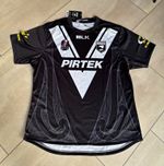 BLK New Zealand Kiwis Mens Home Replica Rugby Shirt Only Black Adult 3XL