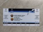 MESSI debut in CHL SHAKHTAR Donetsk Ukraine BARCELONA Spain 2004 TICKET REPRINT