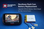 Nextbase 622GW Dash Cam Battery Replacement – Upgraded 350mAh Mail-In Repair