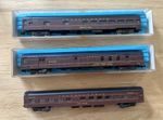 Vintage N Scale Pennsylvania Railroad Passenger Cars x 3 2 In Boxes
