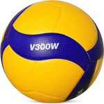 Mikasa V300W 2019 Official FIVB Indoor outdoor Volleyball size 5 - Blue/Yellow