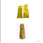 Premium Gold Leather Welders / Welding / Carpenters / Gardeners Apron + GLOVES