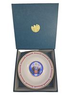 Vtg Presidential 8" bowl United States historical society Royal Windsor Coa Box