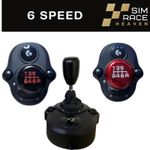 Logitech Gear Knob Metal Adapter Shifter Mod Knob 6 Speed G29 G920 G923