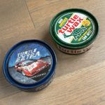 Vintage Turtle Wax Turtle Extra Car Wax Tins Automobilia