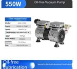 Oil-free High-vacuum Pump; Quiet, Industrial-grade Compact Vacuum Pump