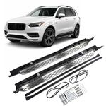 For Volvo XC90 2015 Onwards New Style Running Boards Side Steps Pair Aluminium