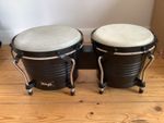 Stagg Wood Bongos 6" & 8" attached double drum.