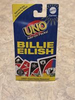 Rare UNO Billie Eilish Add-On Pack – US Import – Sealed - Ships from UK