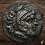 GORGEOUS Herakles coin - KINGS OF THRACE - Lysimachos (305-281 BC) Heracles @q35