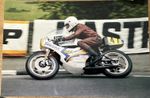 BILL  HENDERSON       -   MOTORCYCLE RACER   -  PHOTO - 1976