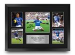 Alfredo Morelos Signed Rangers A3 Pre Printed Autograph Photo Memorabilia