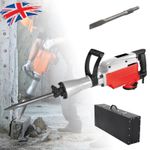 65 J Demolition Hammer 2400RPM Concrete Breaker Impact Force Jack Hammer