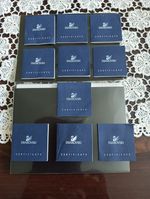 10 X Swarovski ornaments new mix certificates