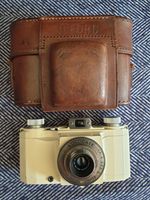 VINTAGE ILFORD ADVOCATE HP3 35mm CAMERA WITH DALLMEYER ANASTIGMAT LENS & CASE