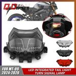 For 2024-2026 Yamaha MT09 LED Integrated Tail Light Brake Light Turn Signal Lamp