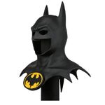 1Pc Black Mask Props For Batman Full Head Bruce Wayne Cosplay Masks [HC＜65cm]