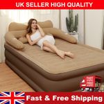 Air Mattress Sofa Bed Fit Outdoor Indoor Portable Inflatable Couch Queen Size